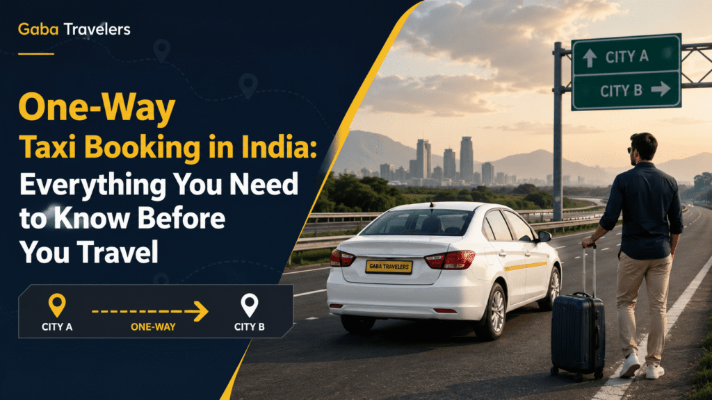 One-Way vs Round-Trip Cab Booking